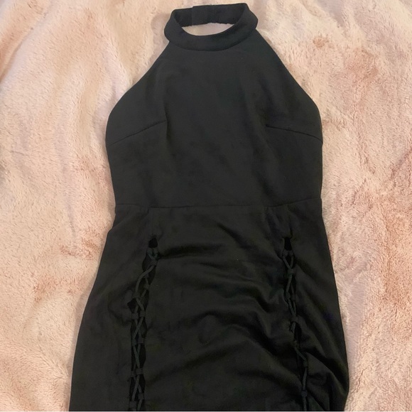 Babyboo: Monique Mini Dress - Black - Picture 2 of 9